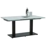 XXXLutz Lauterach - Ihr M&ouml;belhaus bei Bregenz Esstisch in Metall, Glas 160-250/90/77 cm