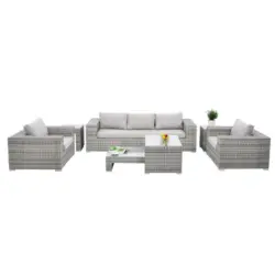 Loungegarnitur 15-teilig