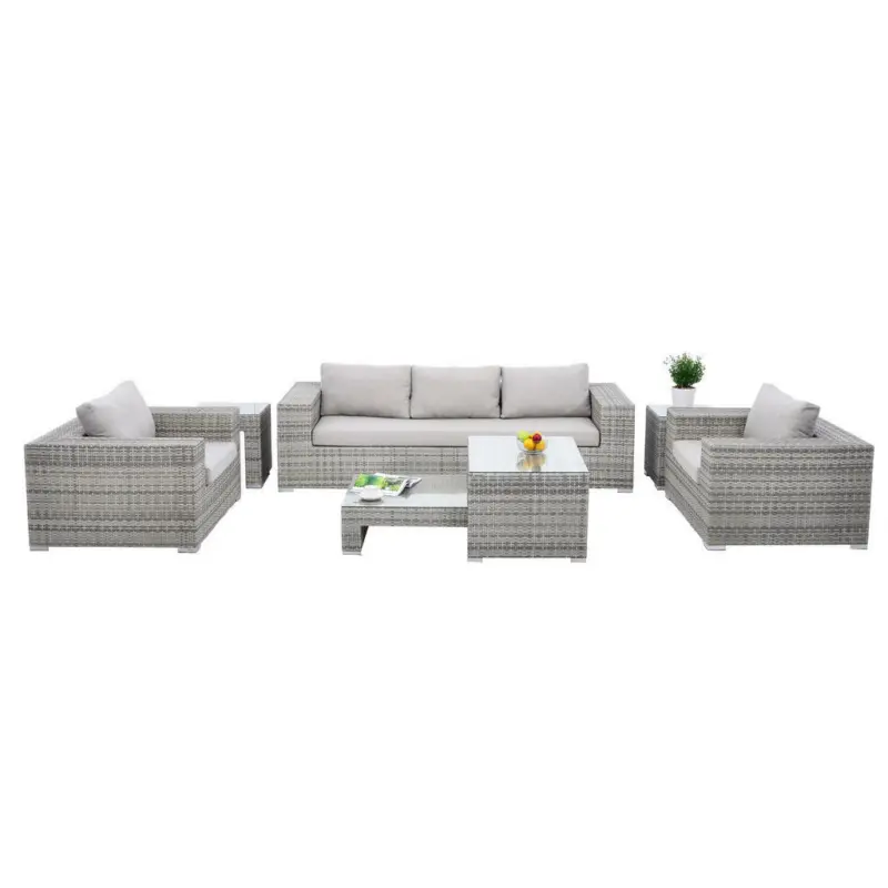 Loungegarnitur 15-teilig