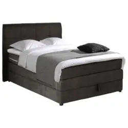Boxspringbett 120/200 cm in Grau