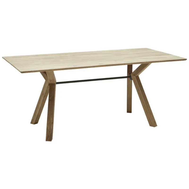 Esstisch in Holz, Metall 160/90/75 cm