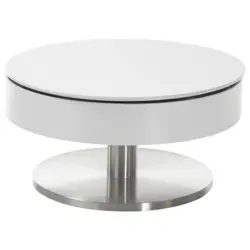 Couchtisch in Metall, Holzwerkstoff 78,5/78,5/40 cm