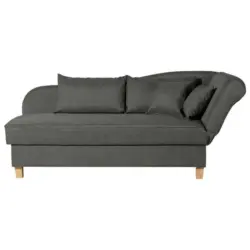 R&eacute;camiere in Flachgewebe Anthrazit