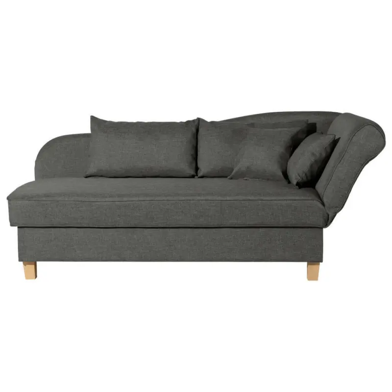 R&eacute;camiere in Flachgewebe Anthrazit