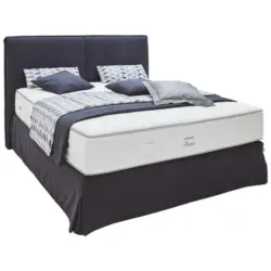 Boxspringbett 180/200 cm in Dunkelblau