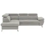 XXXLutz Lauterach - Ihr M&ouml;belhaus bei Bregenz Ecksofa in Mikrofaser Grau