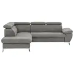 XXXLutz Lauterach - Ihr M&ouml;belhaus bei Bregenz Ecksofa in Mikrofaser Grau