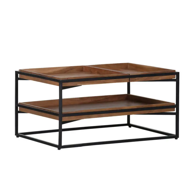 Couchtisch in Holz 80/55/40 cm