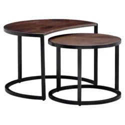 Couchtischset in Holz 41/60/41 cm