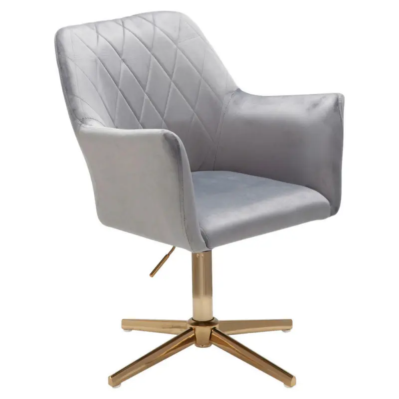 Armlehnstuhl in Samt