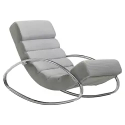 Schaukelsessel in Grau