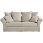 XXXLutz Lauterach - Ihr M&ouml;belhaus bei Bregenz Dreisitzer-Sofa in Mikrofaser Beige