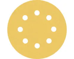 Schleifblatt für Exzenterschleifer Best for Wood and Paint, Ø 125 mm, Korn 60; 120; 240, 6-tlg.