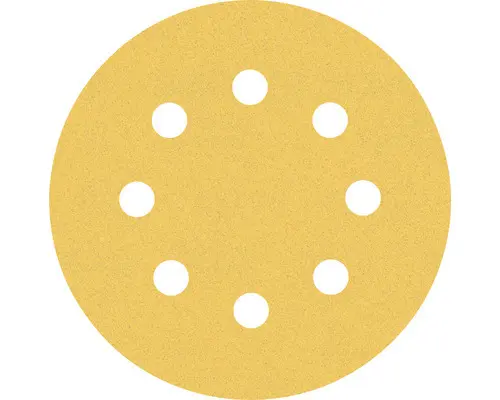 Schleifblatt für Exzenterschleifer Best for Wood and Paint, Ø 125 mm, Korn 60; 120; 240, 6-tlg.