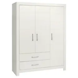 Kleiderschrank in Weiß