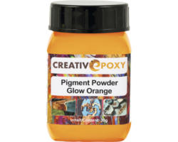 CreativEpoxy Pigment Powder GlowOrange 30 g