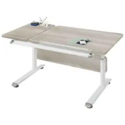 Jugendschreibtisch 130/70/53-79 cm höhenverstellbar