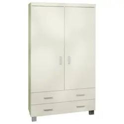 Kleiderschrank in Wei&szlig;