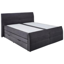 Boxspringbett 180/200 cm in Anthrazit