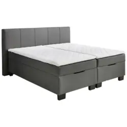 Boxspringbett 180/200 cm in Anthrazit