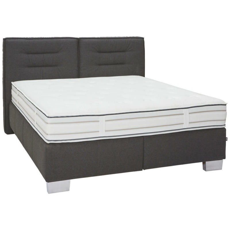 Boxspringbett 180/200 cm in Schwarz