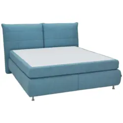 Boxspringbett 160/200 cm in Blau