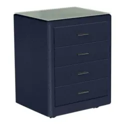 Nachtk&auml;stchen in Dunkelblau