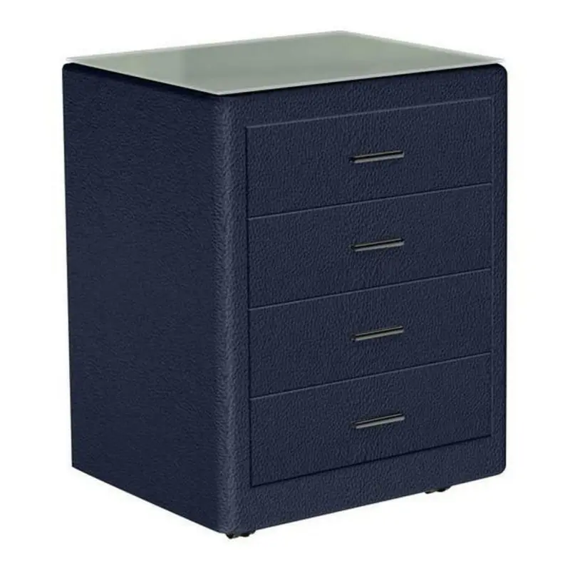 Nachtk&auml;stchen in Dunkelblau