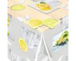Hornbach Tischschutz 140 cm x 20 m Lemon