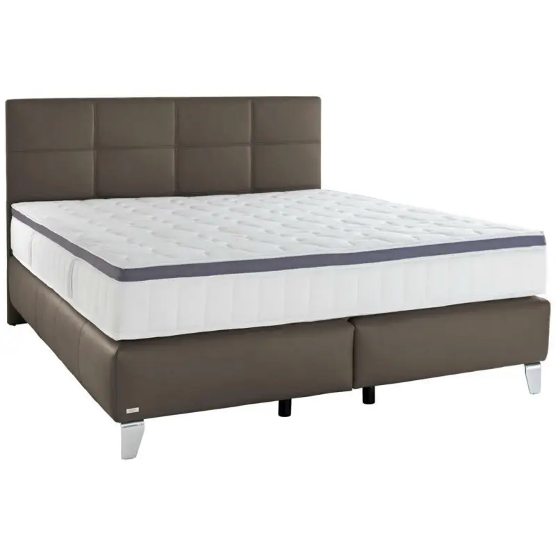 Boxspringbett 200/200 cm in Braun