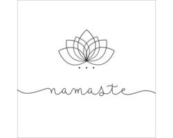 Leinwandbild Namaste 40x40 cm