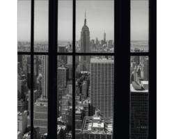 Glasbild View of manhattan I 50x50 cm