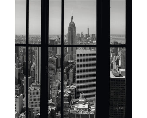 Glasbild View of manhattan I 50x50 cm