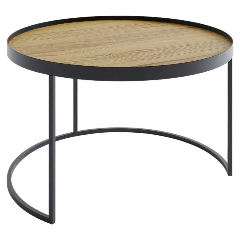 Couchtisch in Holz 50/50/39 cm