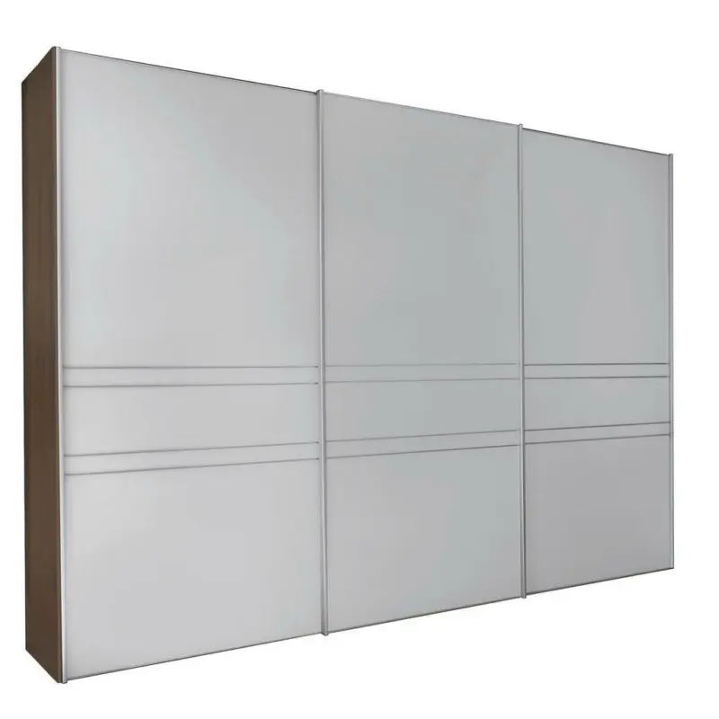 Schwebetürenschrank in Beige, Sonoma Eiche