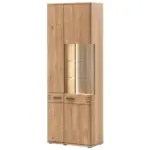 XXXLutz Lauterach - Ihr M&ouml;belhaus bei Bregenz Vitrine in furniert, massiv Balkeneiche Eichefarben