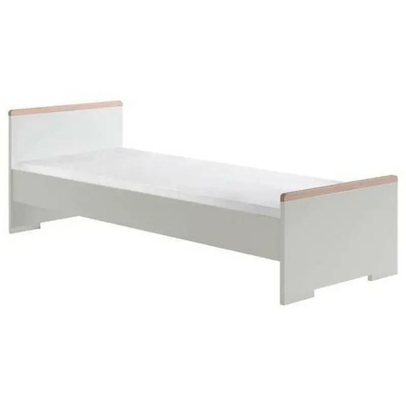 Bett 90/200 cm in Weiß