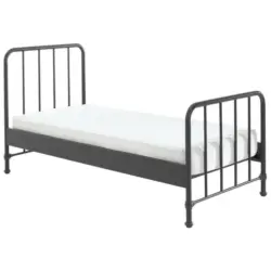 Kinder-/Juniorbett 90/200 cm in Schwarz