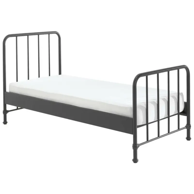 Kinder-/Juniorbett 90/200 cm in Schwarz