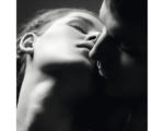 Hornbach Glasbild Kissing Couple 50x50 cm