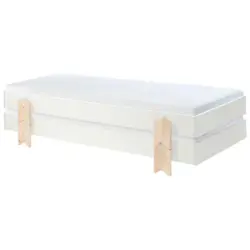 Stapelbett 90/200 cm Weiß