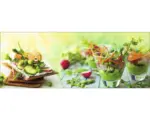 Hornbach Glasbild Vegetable Bowl I 30x80 cm