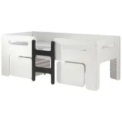 Mittelhohes Bett 90/200 cm