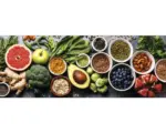 Hornbach Glasbild Fruits and Vegetables 50x125 cm