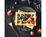 Hornbach Glasbild Blueberry Waffles 20x20 cm