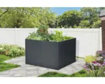 Hornbach Hochbeet klassisch Twin-Wall Gr. S 90 x 90 x 76 cm anthrazit