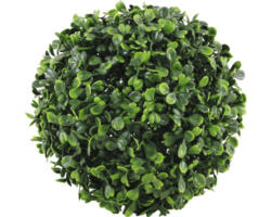 Kunstpflanze Lafiora Buchsbaumkugel Ø 18 cm Höhe: 18 cm grün