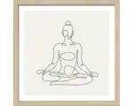 Hornbach Gerahmtes Bild Relax II 33x33 cm