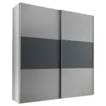 XXXLutz Lauterach - Ihr M&ouml;belhaus bei Bregenz Schwebet&uuml;renschrank in Anthrazit, Hellgrau