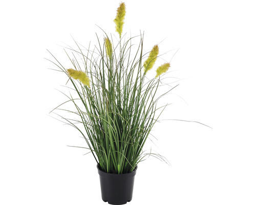Kunstpflanze Lafiora C Gras Topf Höhe: 45 cm grün